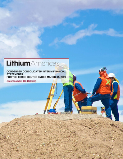 Thumbnail Lithium Americas Quarterly Report 2020-q1