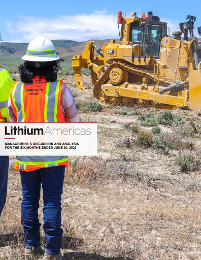 Thumbnail Lithium Americas Quarterly Report 2023-q2