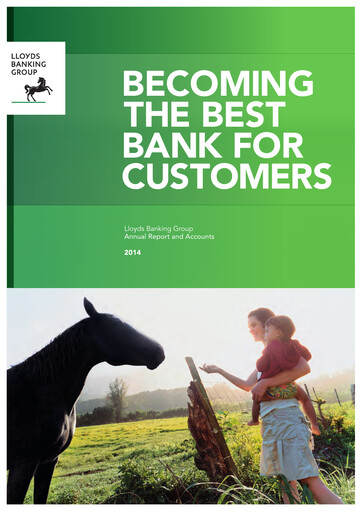 Thumbnail Lloyds Banking Group
 Annual Report 2014