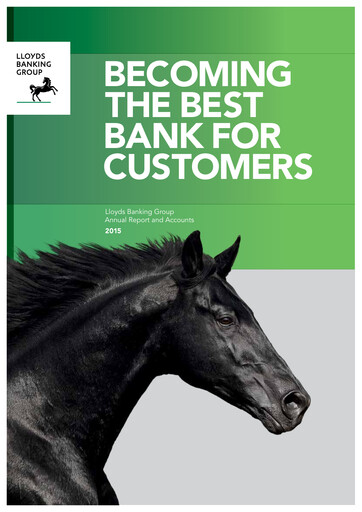 Thumbnail Lloyds Banking Group
 Annual Report 2015