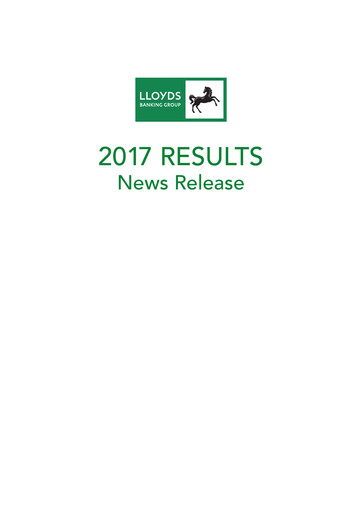 Thumbnail Lloyds Banking Group
 Financial Report 2017