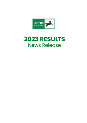 Thumbnail Lloyds Banking Group
 Financial Report 2023