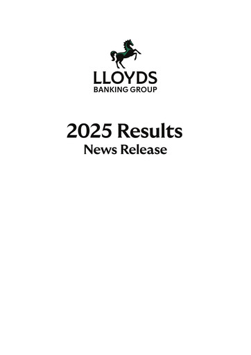 Thumbnail Lloyds Banking Group
 Financial Report 2025