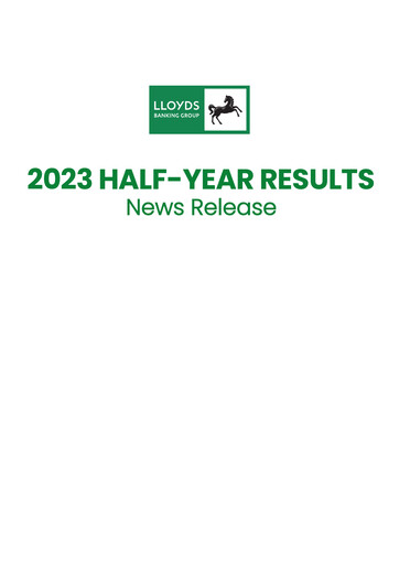 Thumbnail Lloyds Banking Group
 Half-year Report 2023-h1