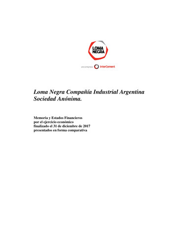 Thumbnail Loma Negra Financial Statement 2017