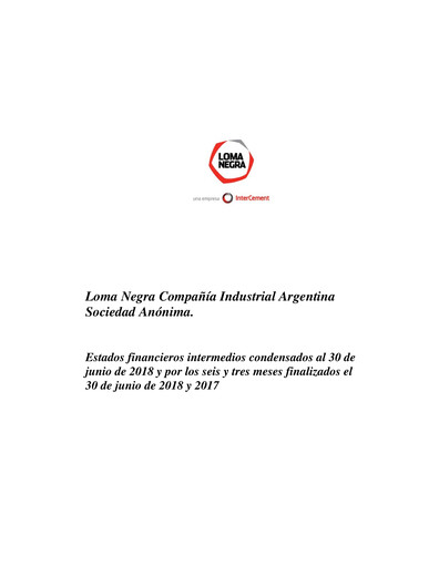 Thumbnail Loma Negra Financial Statement 2018-q2