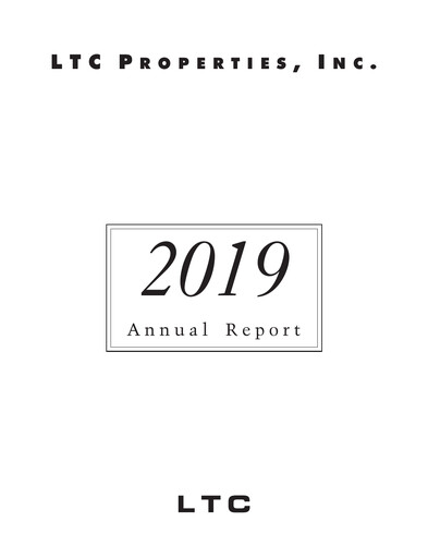 Thumbnail LTC Properties Annual Report 2019