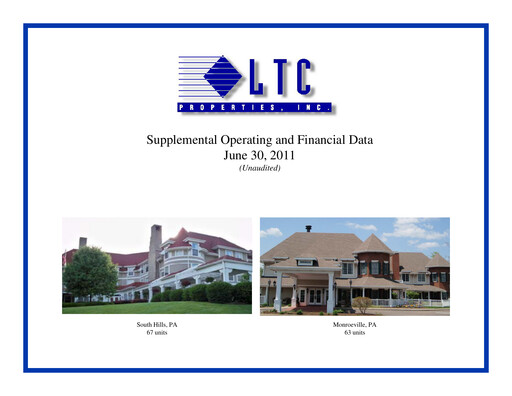 Thumbnail LTC Properties Quarterly Report 2011-q2