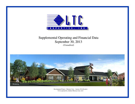 Thumbnail LTC Properties Quarterly Report 2013-q3