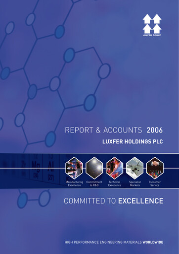 Thumbnail Luxfer Annual Report 2006