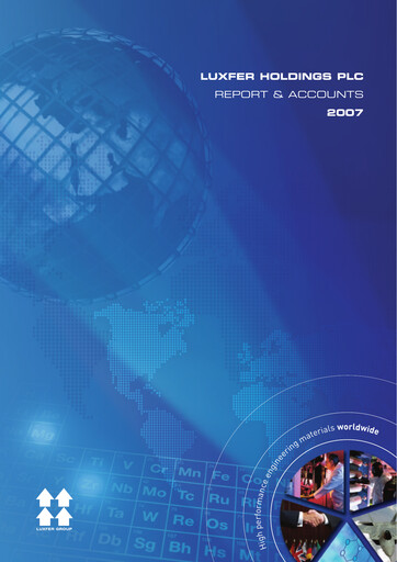 Thumbnail Luxfer Annual Report 2007