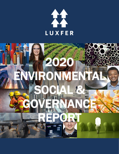 Thumbnail Luxfer ESG Report 2020