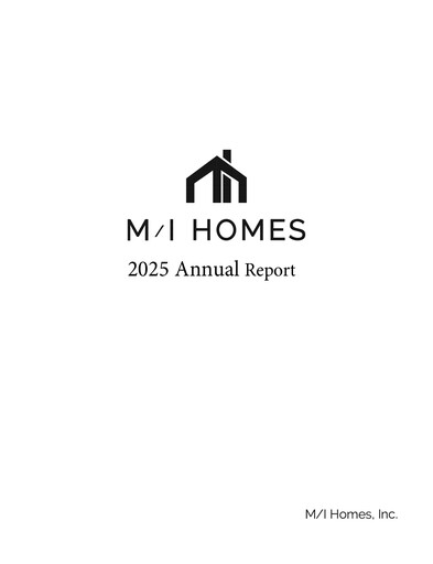 Thumbnail M/I Homes
 Annual Report 2025