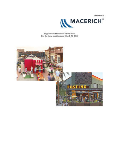 Miniature Macerich Rapport trimestriel 2018-q1