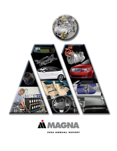 Thumbnail Magna International Annual Report 2009