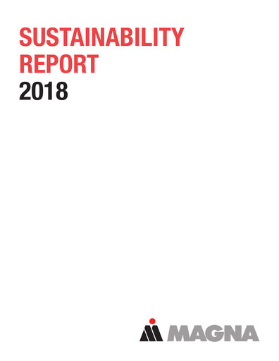 Miniature Magna International Rapport de durabilité 2018