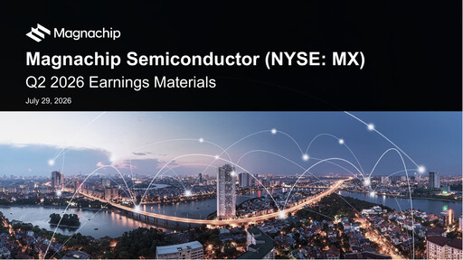 Thumbnail Magnachip Semiconductor Quarterly Report 2026-q2