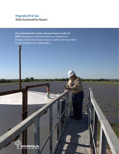 Thumbnail Magnolia Oil & Gas Sustainability Report 2025