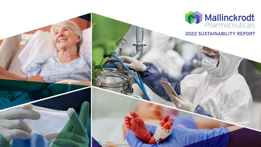Thumbnail Mallinckrodt Pharmaceuticals
 Sustainability Report 2022