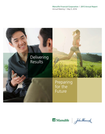 Thumbnail Manulife Financial Annual Report 2015