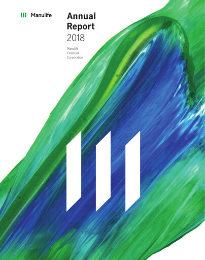 Thumbnail Manulife Financial Annual Report 2018