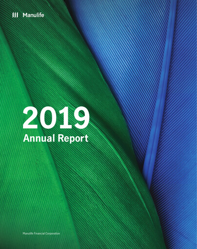 Thumbnail Manulife Financial Annual Report 2019