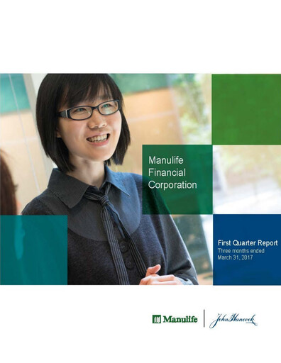 Vorschaubild Manulife Financial Quartalsbericht 2017-q1
