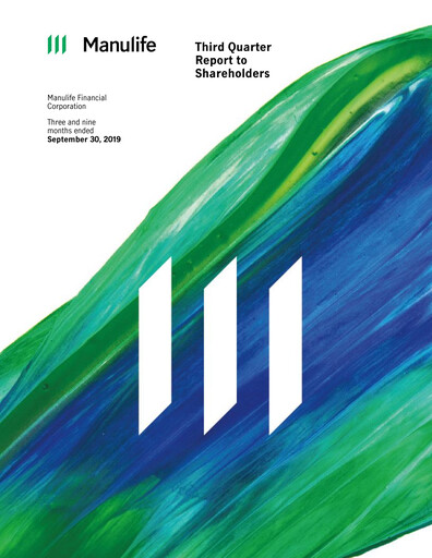 Vorschaubild Manulife Financial Quartalsbericht 2019-q3