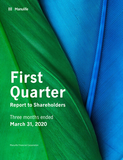 Vorschaubild Manulife Financial Quartalsbericht 2020-q1