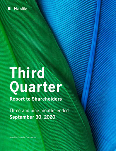 Vorschaubild Manulife Financial Quartalsbericht 2020-q3