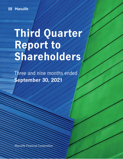 Vorschaubild Manulife Financial Quartalsbericht 2021-q3