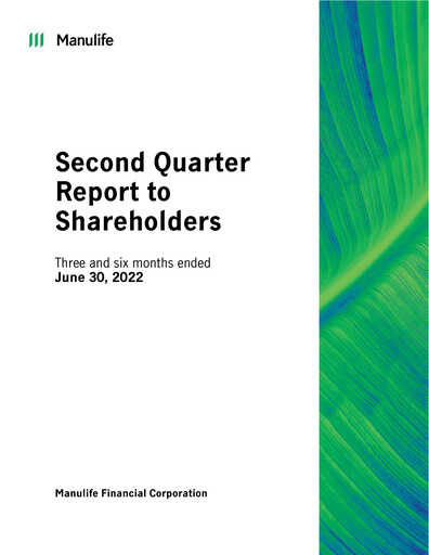 Vorschaubild Manulife Financial Quartalsbericht 2022-q2