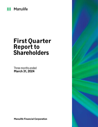 Thumbnail Manulife Financial Quarterly Report 2024-q1