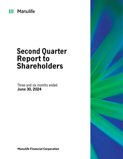 Thumbnail Manulife Financial Quarterly Report 2024-q2
