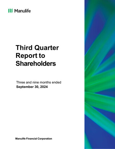 Thumbnail Manulife Financial Quarterly Report 2024-q3