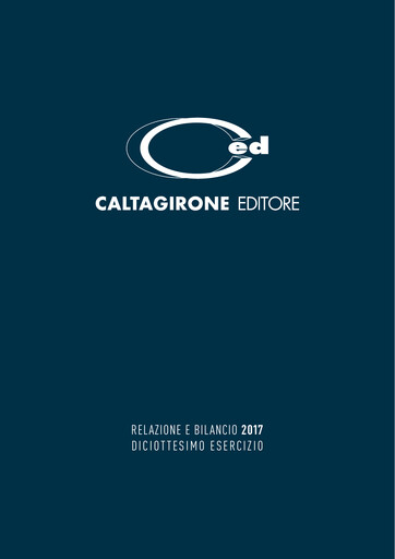 Thumbnail Caltagirone Editore Financial Statement 2017
