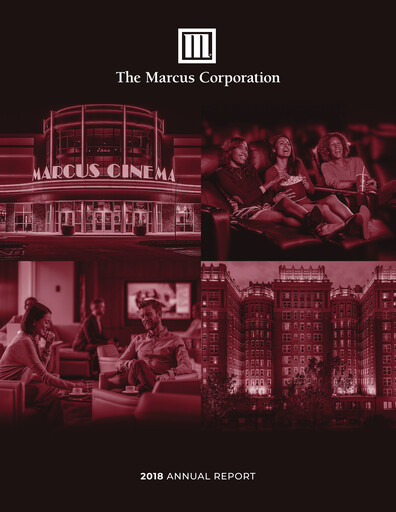 Thumbnail Marcus Corporation
 Annual Report 2018