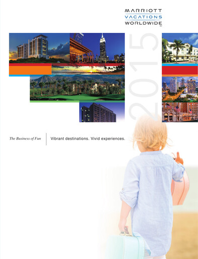 Vorschaubild Marriott Vacations Worldwide Jahresbericht 2015