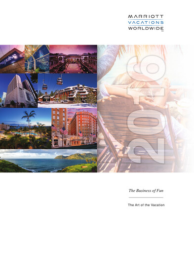 Vorschaubild Marriott Vacations Worldwide Jahresbericht 2016