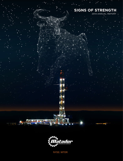 Thumbnail Matador Resources Annual Report 2014