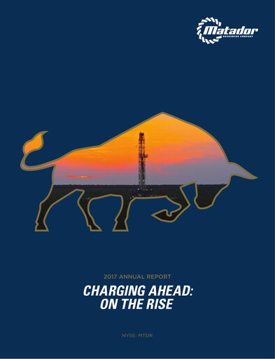 Thumbnail Matador Resources Annual Report 2017
