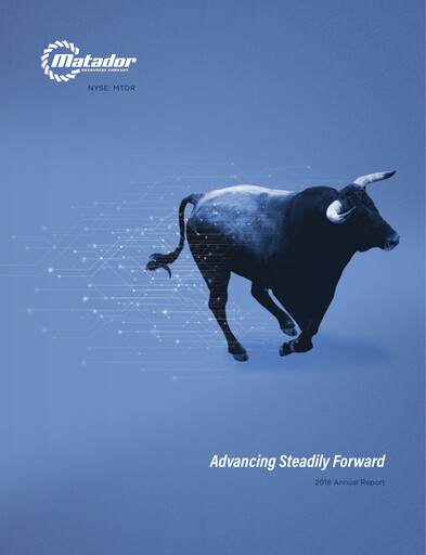 Thumbnail Matador Resources Annual Report 2018