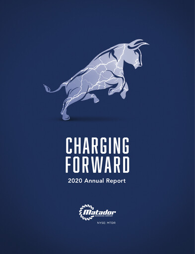 Thumbnail Matador Resources Annual Report 2020
