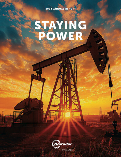 Thumbnail Matador Resources Annual Report 2024