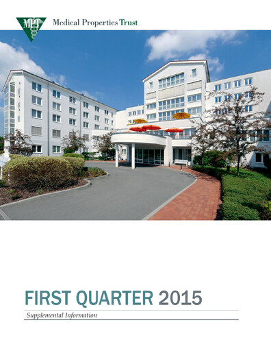 Thumbnail Medical Properties Trust
 Quarterly Report 2015-q1