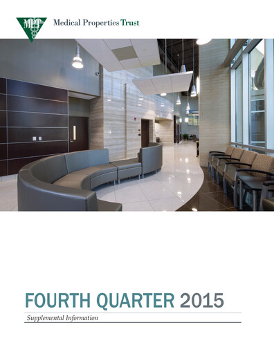 Thumbnail Medical Properties Trust
 Quarterly Report 2015-q4