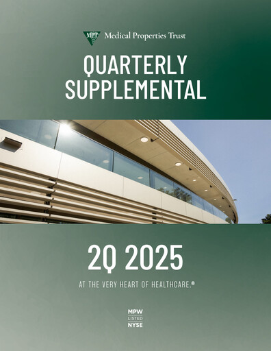 Thumbnail Medical Properties Trust
 Quarterly Report 2025-q2