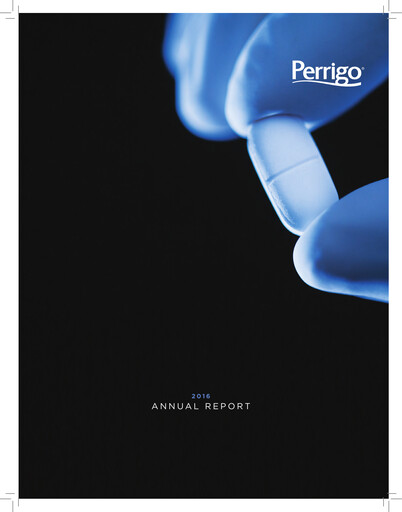Thumbnail Perrigo Annual Report 2016