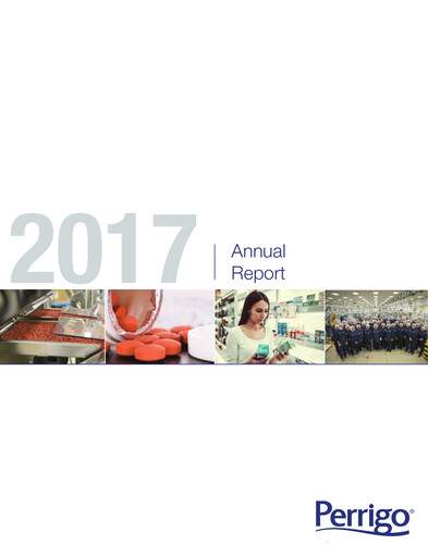 Thumbnail Perrigo Annual Report 2017
