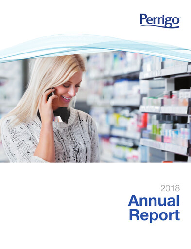 Thumbnail Perrigo Annual Report 2018
